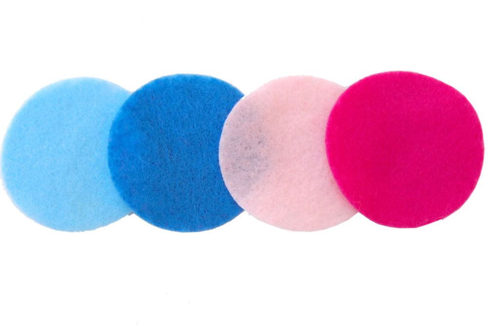 Light Pink Felt Circles 3/4 to 5 Inch 