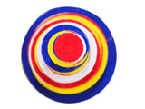 Blue, Red, Yellow, White Felt Circles Color Set (3/4 to 5 inch)