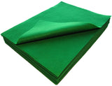 Green Craft Felt Sheets 9x12 inch