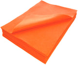 Neon Orange Craft Felt Sheets 9x12 inch