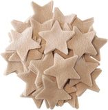 Camel CRAFT Soft Felt Stars (1 inch to 5 inch)