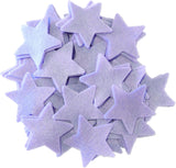 Lavender CRAFT Soft Felt Stars (1 inch to 5 inch)