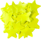 Neon Yellow CRAFT Soft Felt Stars (1 inch to 5 inch)