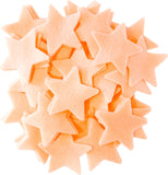 Peach CRAFT Soft Felt Stars (1 inch to 5 inch)