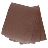 Brown STIFF Felt Sheets 9x12 inch