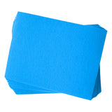 Neon Blue STICKER Felt Sheets 9x12 inch