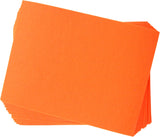 Neon Orange STICKER Felt Sheets 9x12 inch