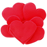 Red Felt Hearts (1 inch to 5 inch)