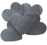 Slate Felt Hearts (1 inch to 5 inch)