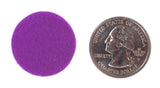 Mixed Color Assortment Felt Circle Stickers (1 inch)