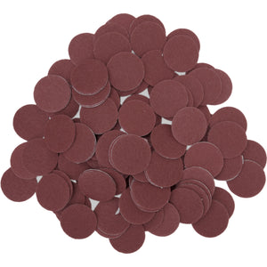 Brown Felt Circle Stickers (1 inch)