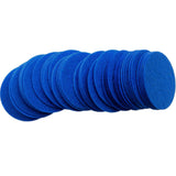 Blue Stiff Felt Circles (1 to 5 inch)