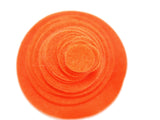 Orange Felt Circles (3/4 to 5 inch)