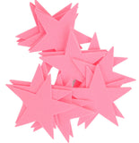 Stiff Pink Felt Stars (1.5 to 3inch)