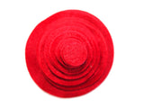 Red Felt Circles (3/4 to 5 inch)